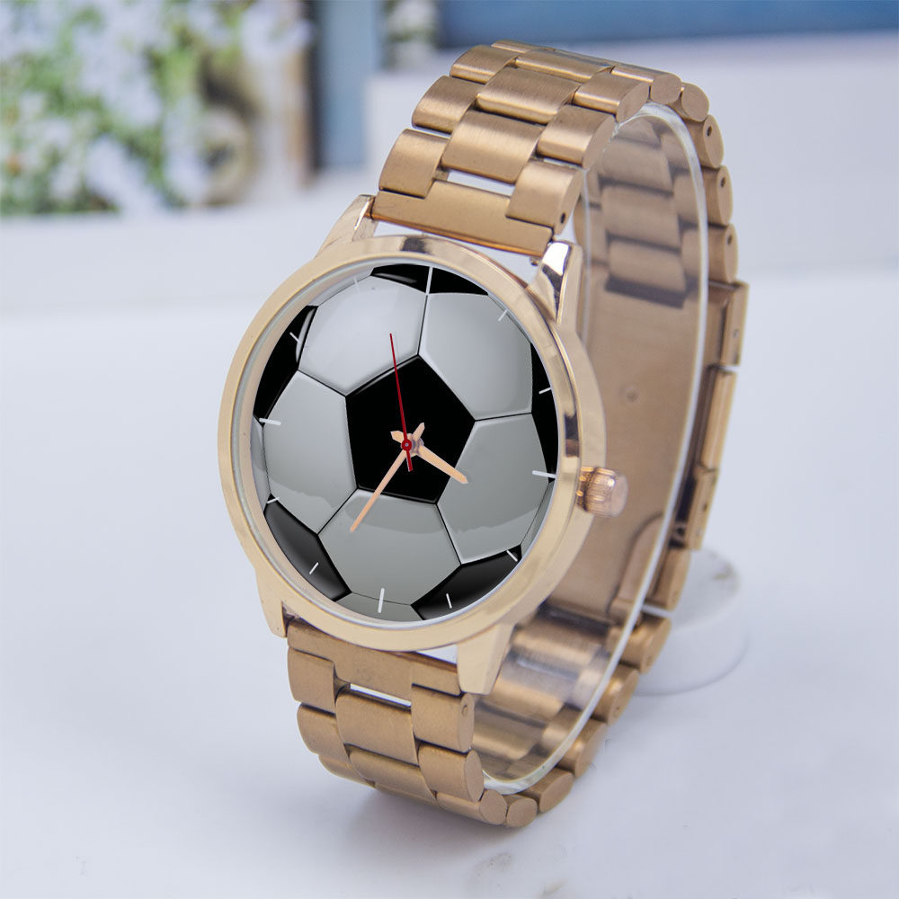 Gold Plated Jewelry - Calcio Calcio Design Appassionati Orologio da