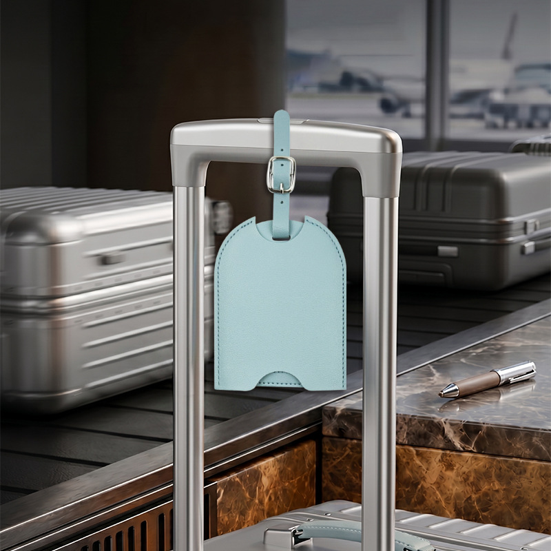Travel Luggage Set - Etichetta per Bagagli in Pelle PU