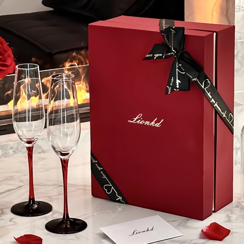 Luxury Gift Set - Set di bicchieri da champagne in