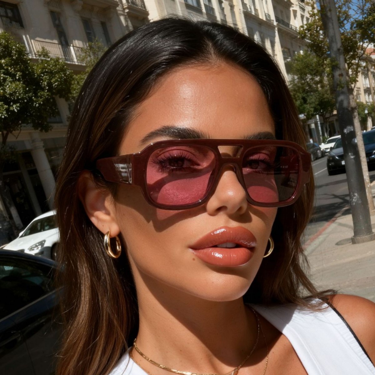 Sunglasses Uv400 - Occhiali da Sole Aviator Retrò Y2K