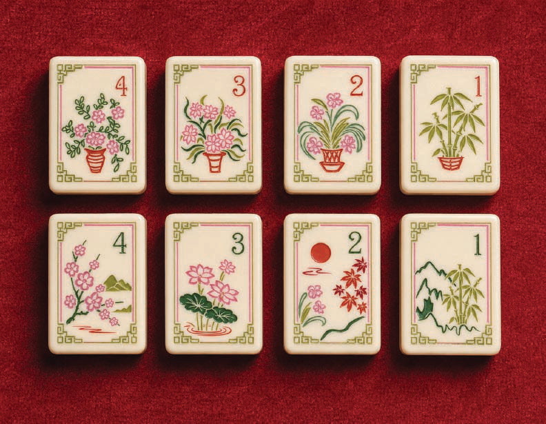 Luxury Gift Set - Set di Mahjong Americano di Lusso