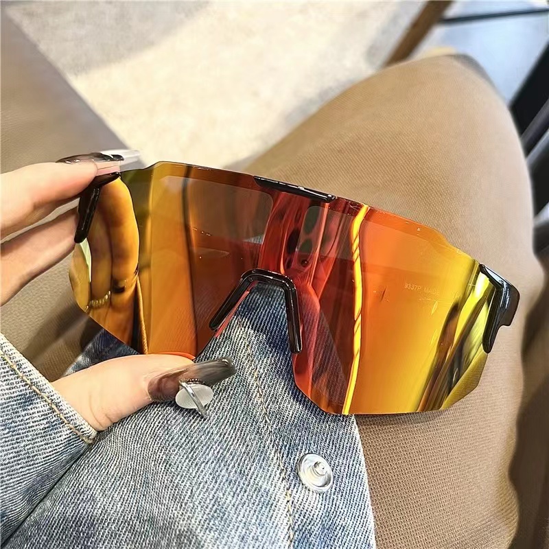 Sunglasses Uv400 - Occhiali da Ciclismo Oversize per Sport