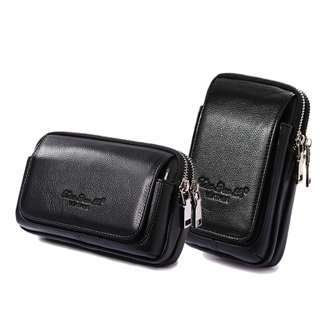 Leather Wallet Men - Marsupio da uomo in vera pelle