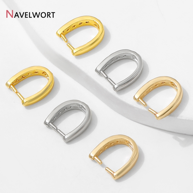 Gold Plated Jewelry - Ganci per pendenti in ottone placcato