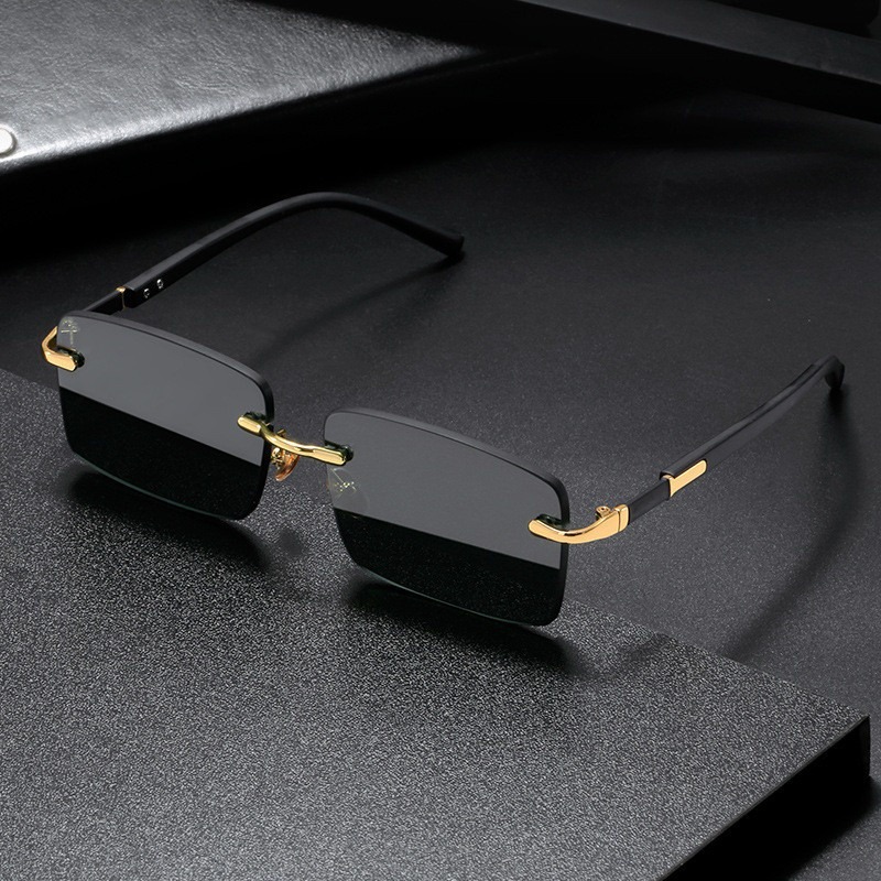 Sunglasses Uv400 - Occhiali da Sole Retrò da Uomo,