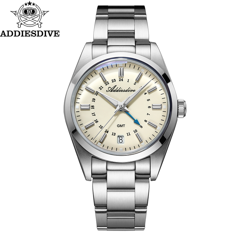Luxury Watch Men - ADDIESDIVE Hot Brand 36mm Orologio GMT