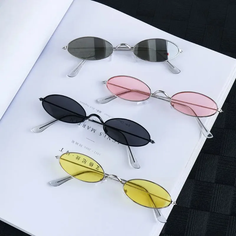 Designer Sunglasses - Occhiali da sole ovali con montatura