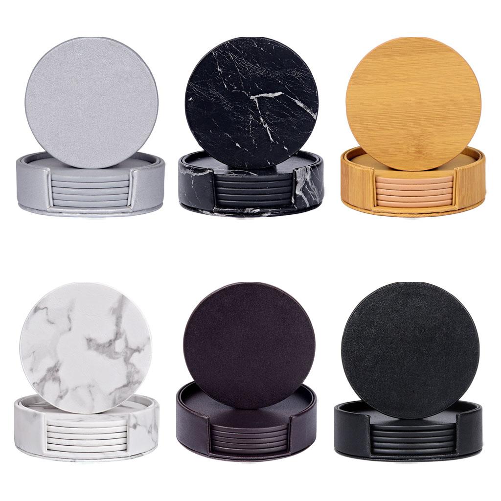 Sottobicchieri rotondi in marm - Marble Coaster Set recensione e prezzo