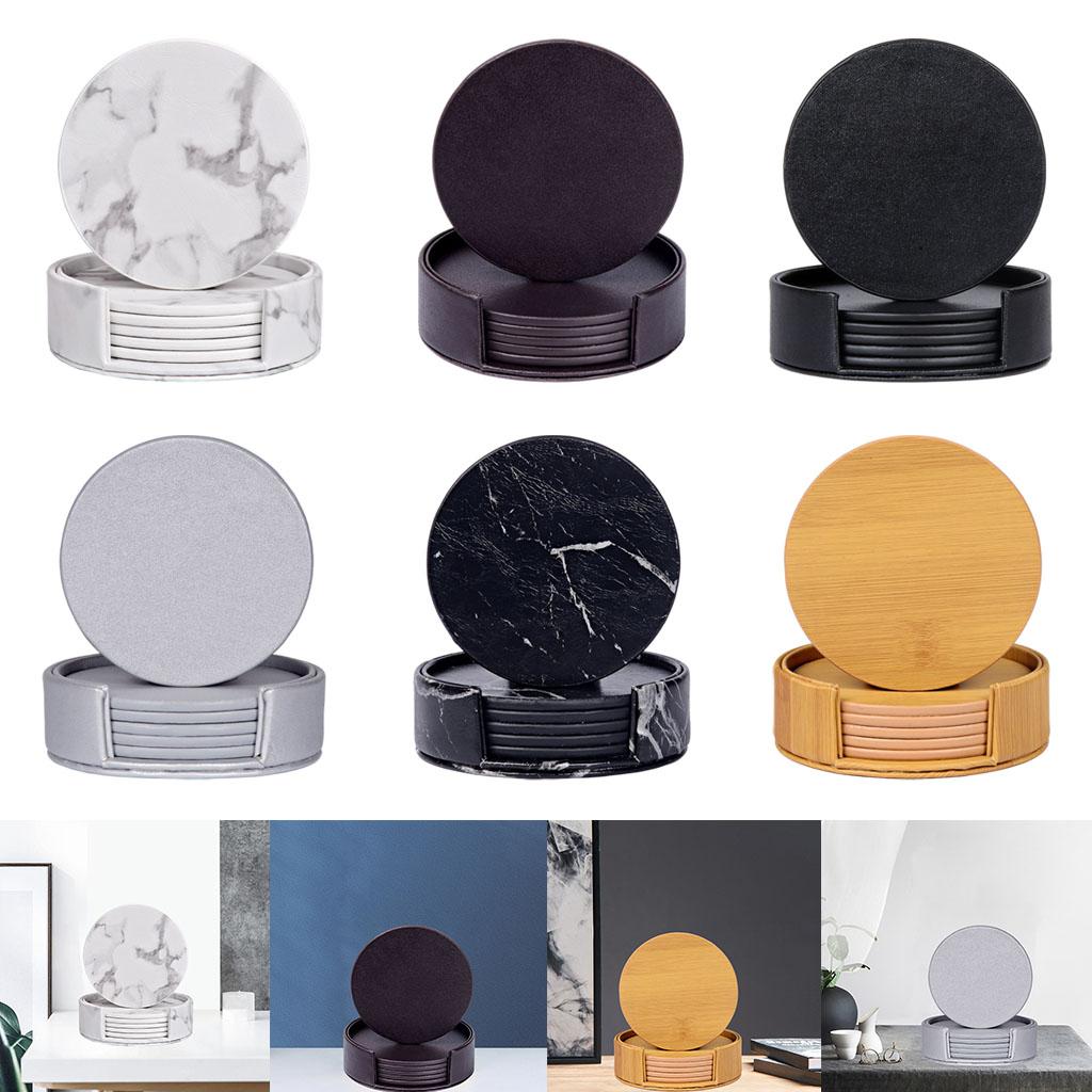 Sottobicchieri rotondi in marm - Marble Coaster Set recensione e prezzo