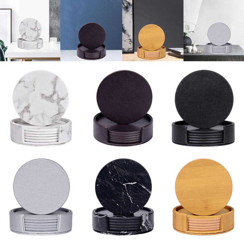 Sottobicchieri rotondi in marm - Marble Coaster Set recensione e prezzo