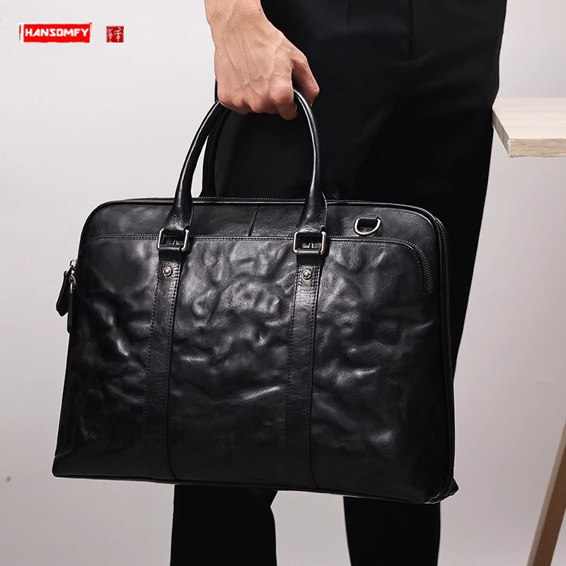 2025 Nuove borse da uomo in ve - Leather Briefcase recensione e prezzo