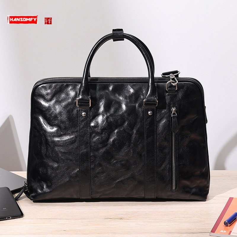 2025 Nuove borse da uomo in ve - Leather Briefcase recensione e prezzo