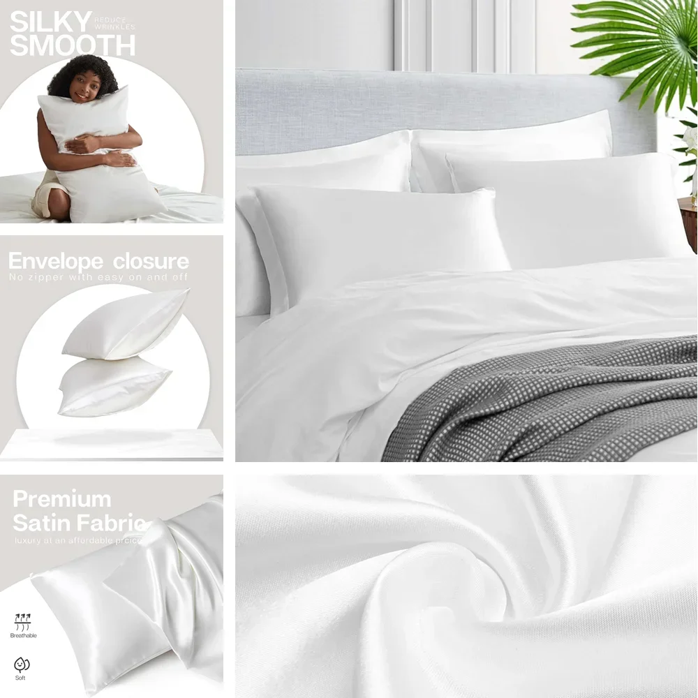 Confezione da 2 federe in raso - Silk Pillowcase recensione e prezzo