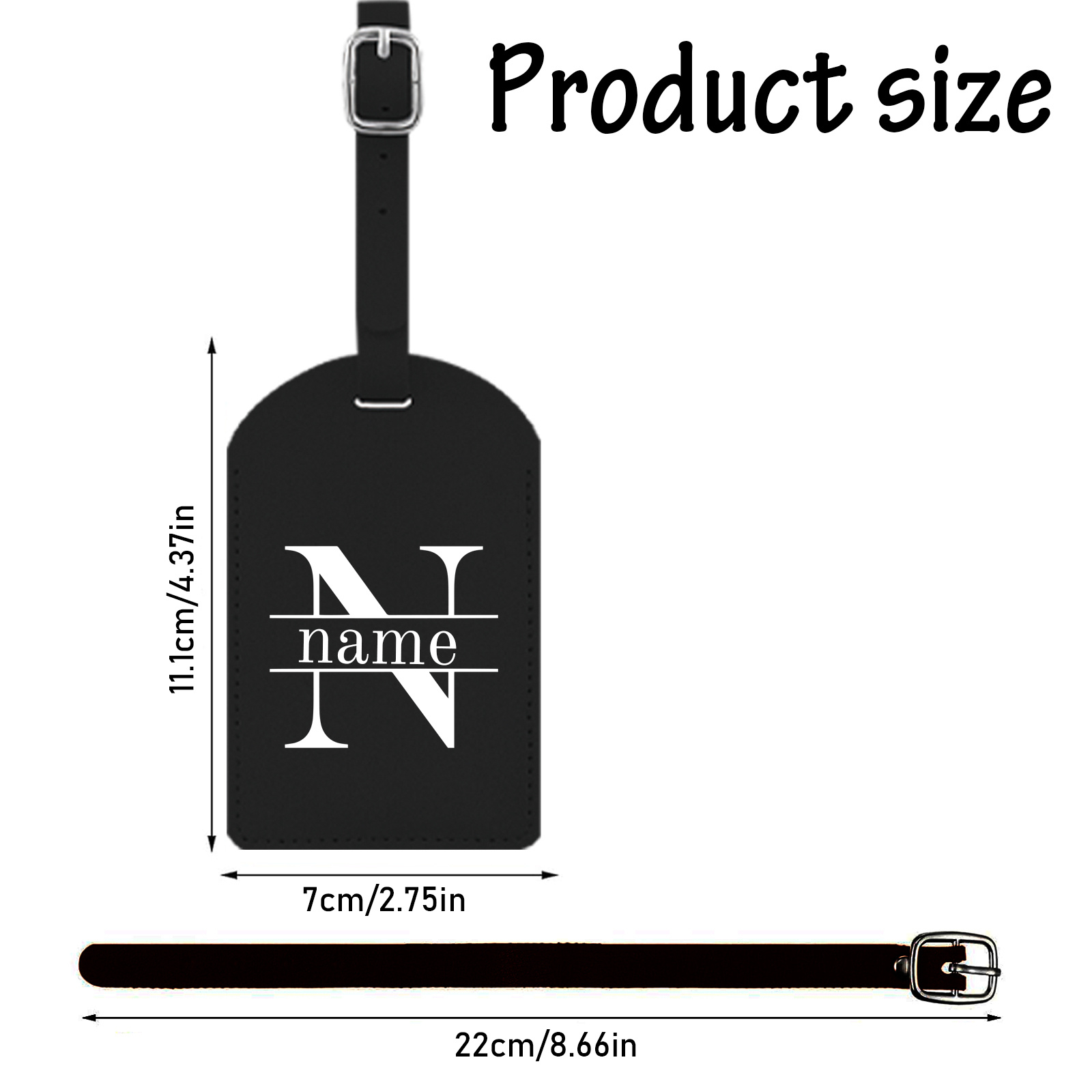 1 pezzo, etichette per bagagli - Travel Luggage Set recensione e prezzo