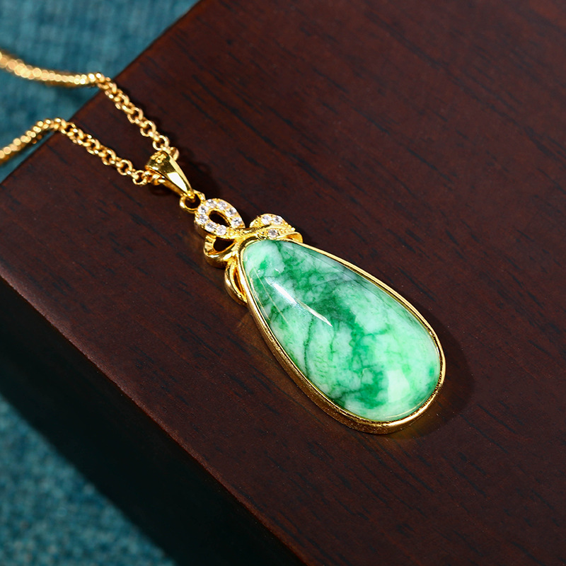 Collana con ciondolo a goccia  - Gold Plated Jewelry recensione e prezzo