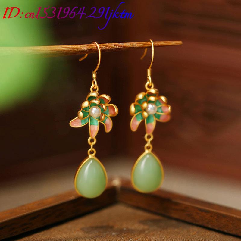 Orecchini a Goccia d'Acqua in  - Gold Plated Jewelry recensione e prezzo