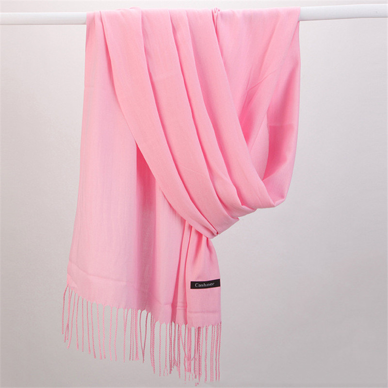 Di modo di Colore Solido 2023  - Cashmere Scarf recensione e prezzo