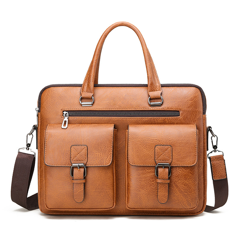Borsa da uomo d'affari di marc - Leather Briefcase recensione e prezzo