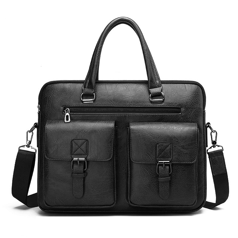 Borsa da uomo d'affari di marc - Leather Briefcase recensione e prezzo