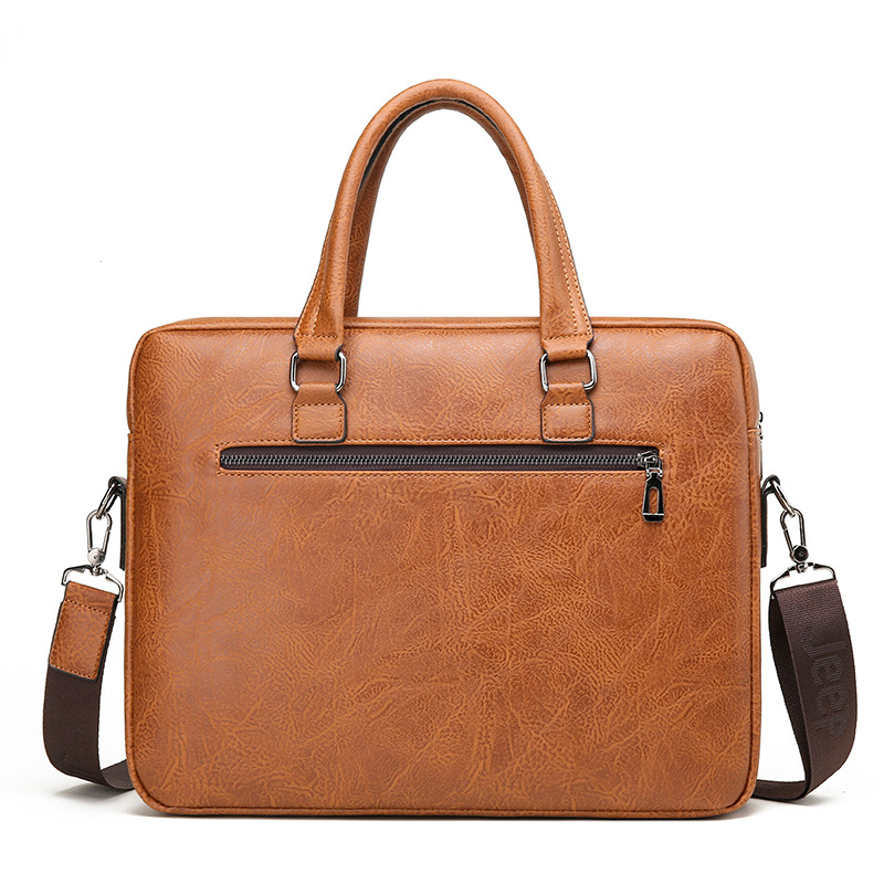 Borsa da uomo d'affari di marc - Leather Briefcase recensione e prezzo