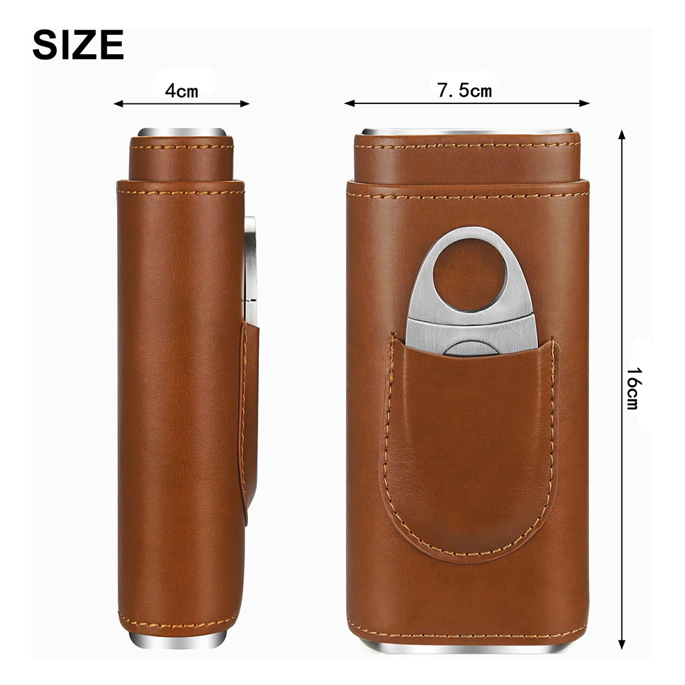 LMETJMA Portasigari in Pelle a - Premium Cigar Case recensione e prezzo