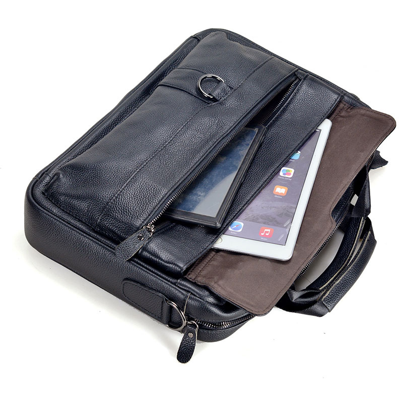 Borsa da uomo grande in vera p - Leather Briefcase recensione e prezzo