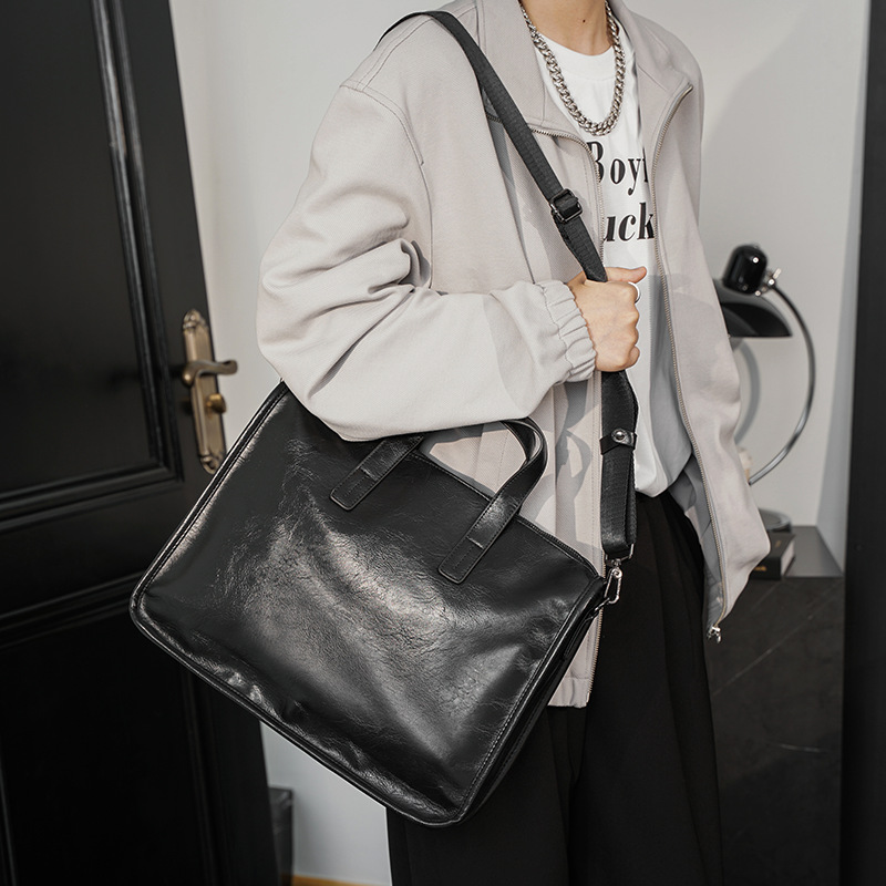Borsa da Uomo Casual per Affar - Leather Briefcase recensione e prezzo