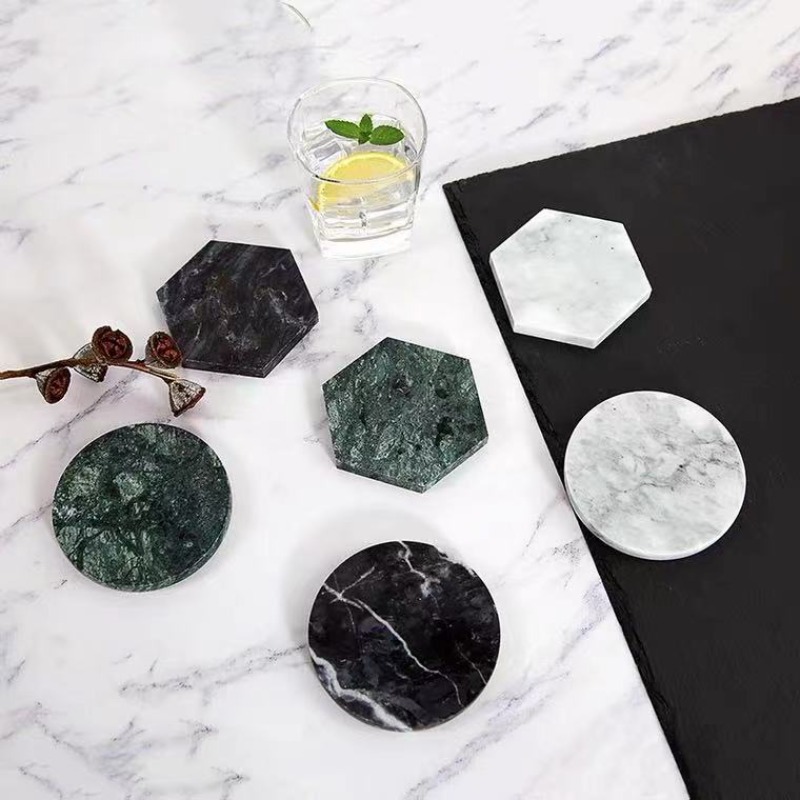 1 pz sottobicchieri in marmo r - Marble Coaster Set recensione e prezzo