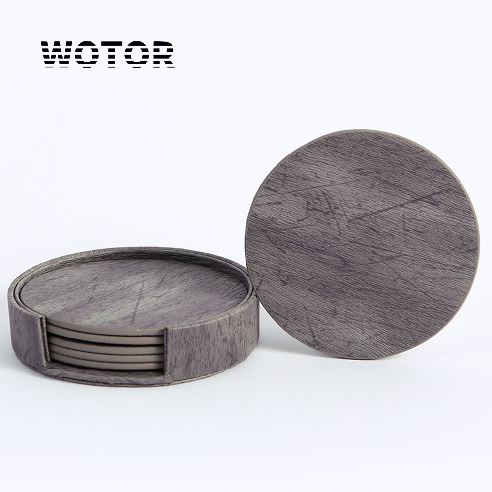 WOTOR 6 Pz/lotto Cerchio In Pe - Marble Coaster Set recensione e prezzo