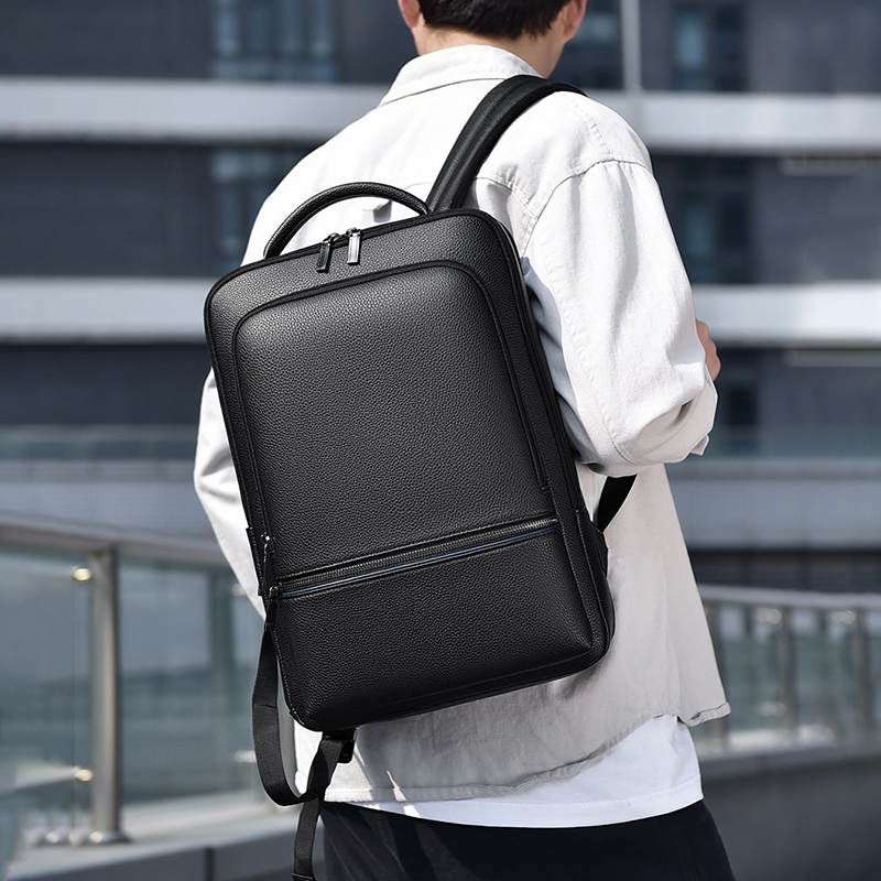 Zaino da uomo in pelle PU rica - Leather Briefcase recensione e prezzo