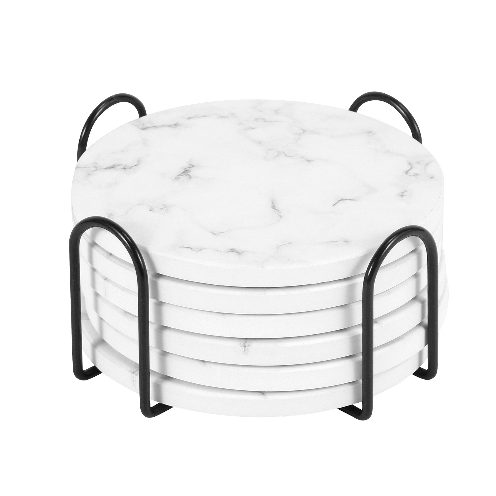 ABAH-Sottobicchieri assorbenti - Marble Coaster Set recensione e prezzo