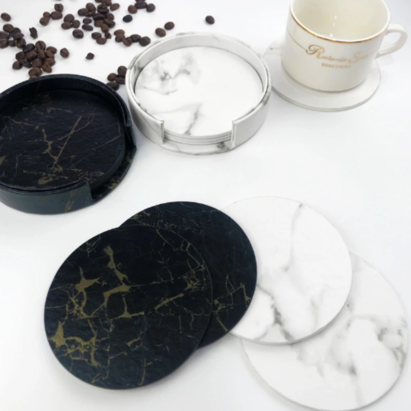 Sottobicchiere in marmo da 6 p - Marble Coaster Set recensione e prezzo