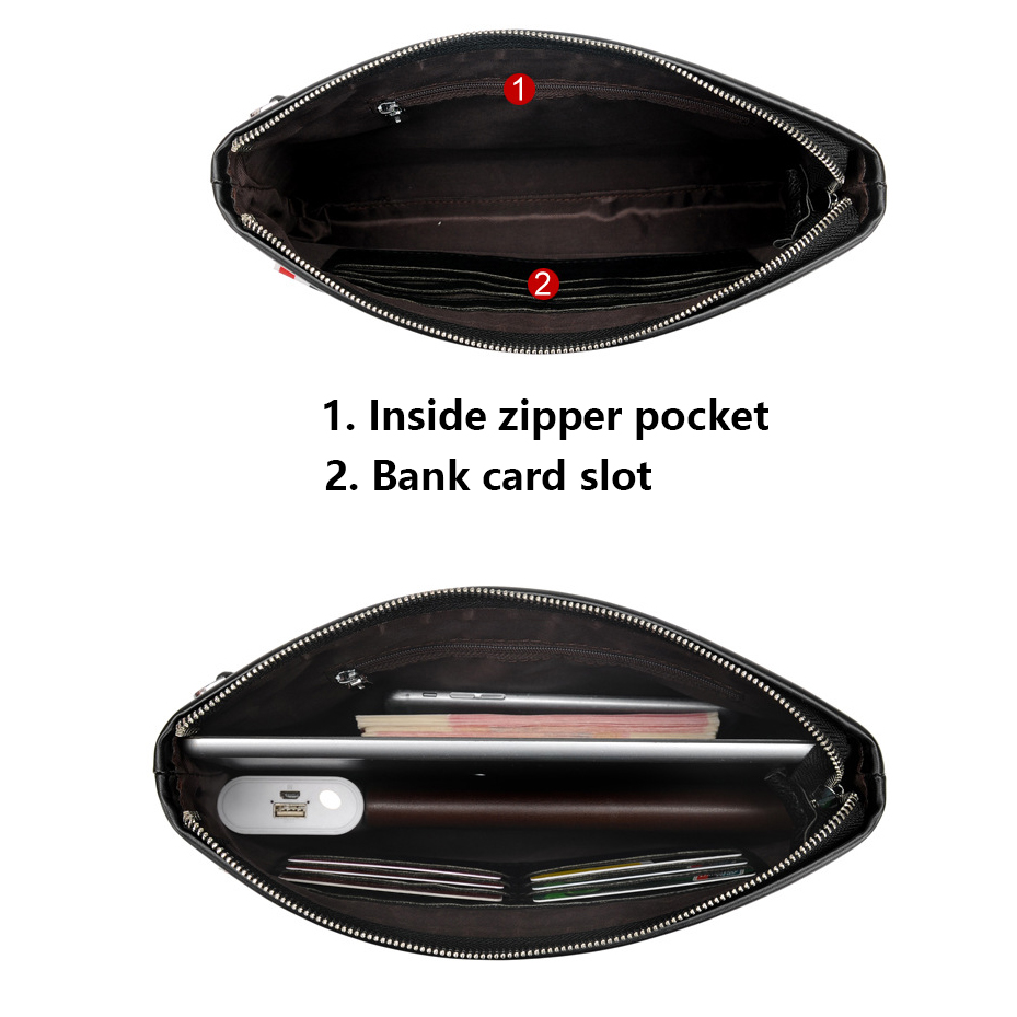 Portafoglio da uomo di marca d - Leather Wallet Men recensione e prezzo