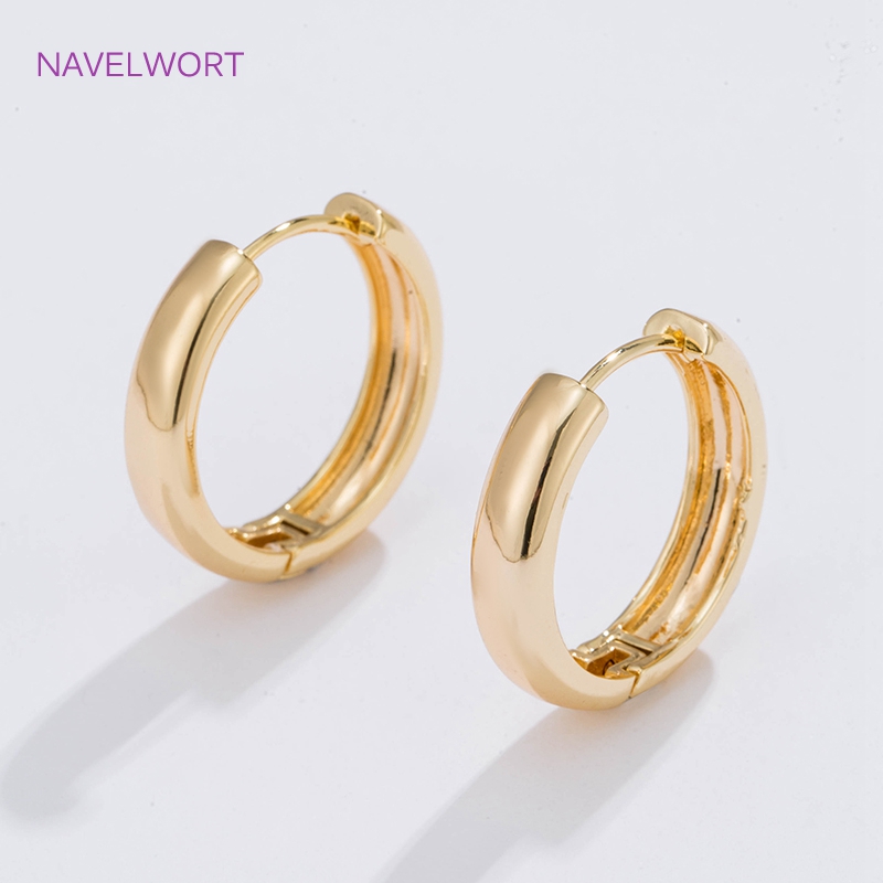 Orecchini a cerchio placcati i - Gold Plated Jewelry recensione e prezzo
