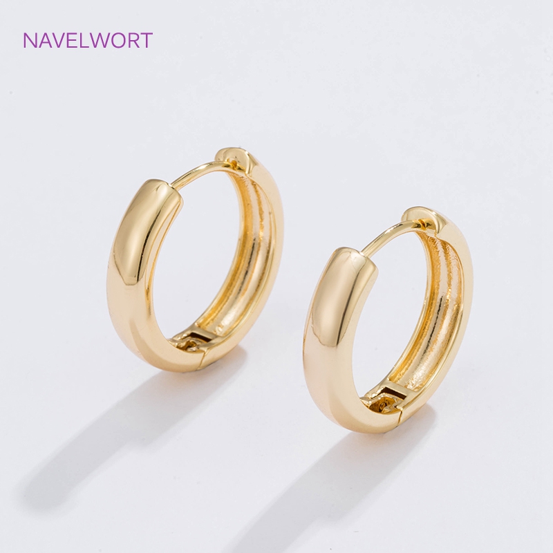 Orecchini a cerchio placcati i - Gold Plated Jewelry recensione e prezzo