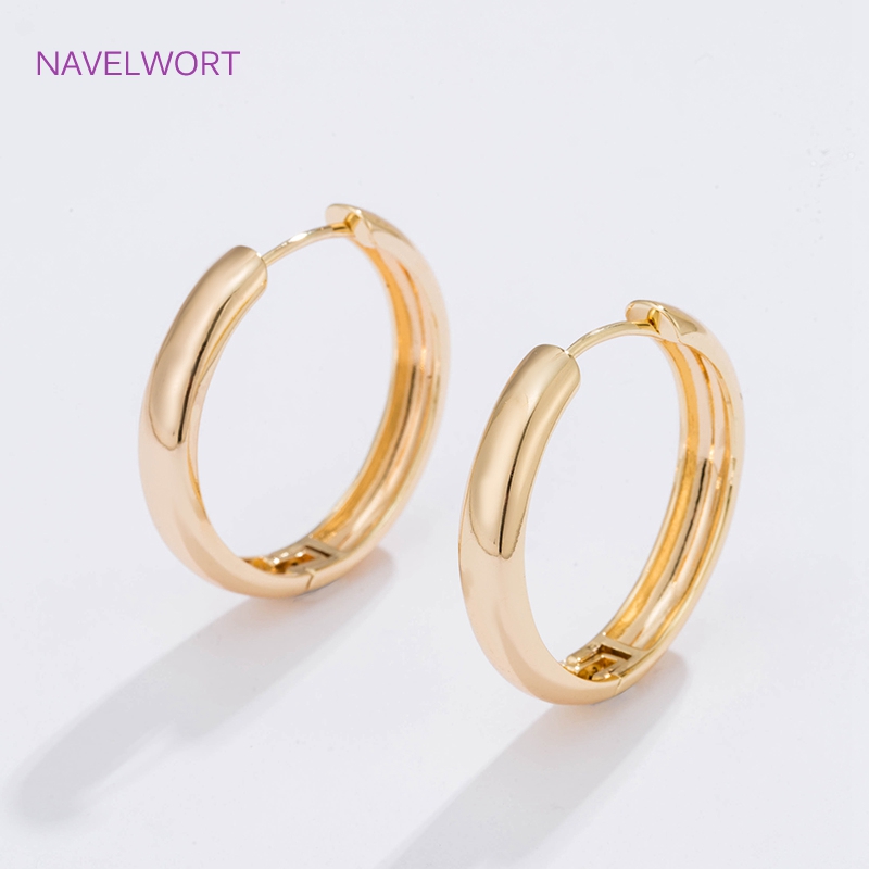 Orecchini a cerchio placcati i - Gold Plated Jewelry recensione e prezzo
