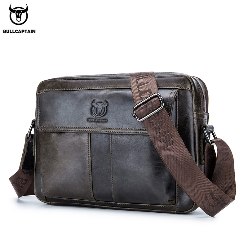 BULLCAPTAIN Borsa a tracolla d - Leather Briefcase recensione e prezzo