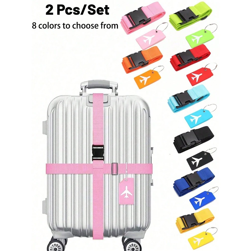 Set di cinghie per bagagli con - Travel Luggage Set recensione e prezzo