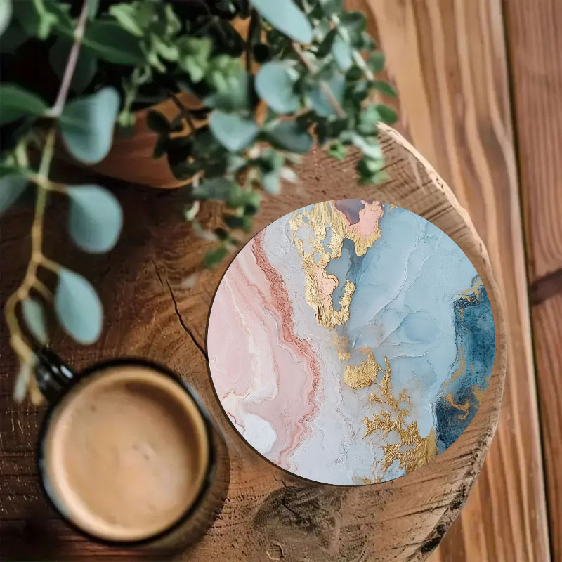 4 sottobicchieri stampati con  - Marble Coaster Set recensione e prezzo