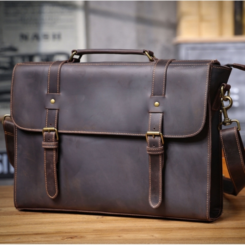 Borsa da uomo originale di lus - Leather Briefcase recensione e prezzo