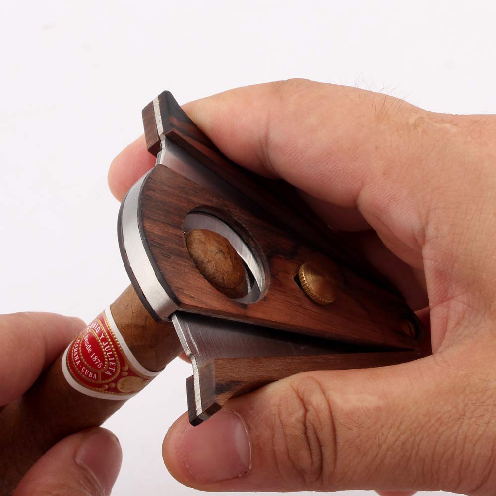 Forbici per sigari in legno Co - Premium Cigar Case recensione e prezzo