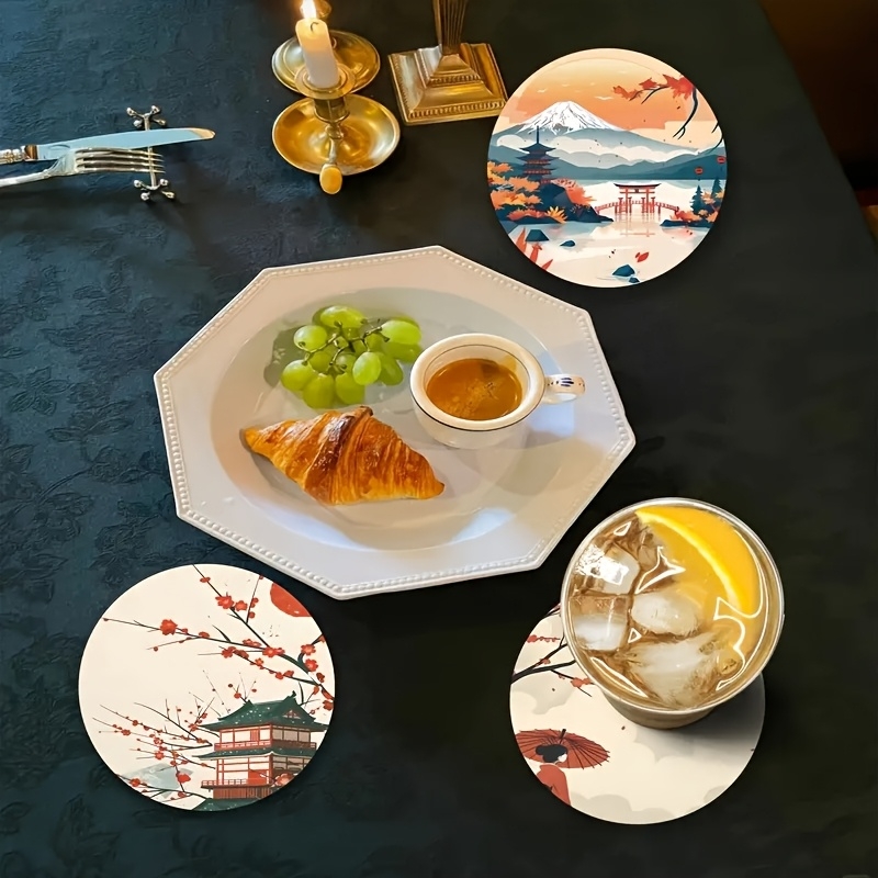4/6 pezzi sottobicchieri in le - Marble Coaster Set recensione e prezzo