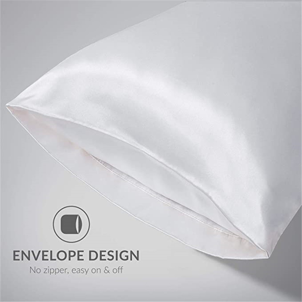 2 pz/lotto Solido Raso Setoso  - Silk Pillowcase recensione e prezzo