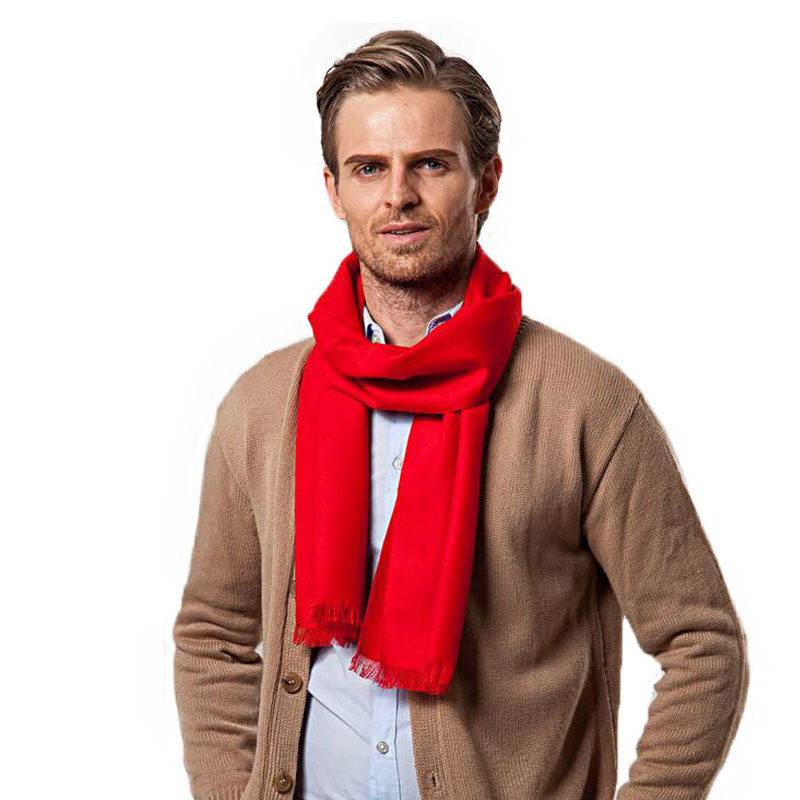 Moda Inverno Tinta unita Uomo  - Cashmere Scarf recensione e prezzo
