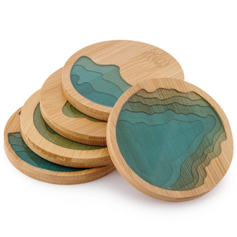 Sottobicchieri quadrati rotond - Marble Coaster Set recensione e prezzo