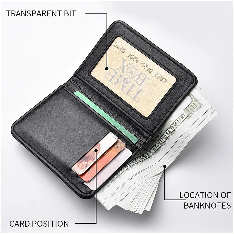 Portafoglio in pelle da uomo,  - Leather Wallet Men recensione e prezzo