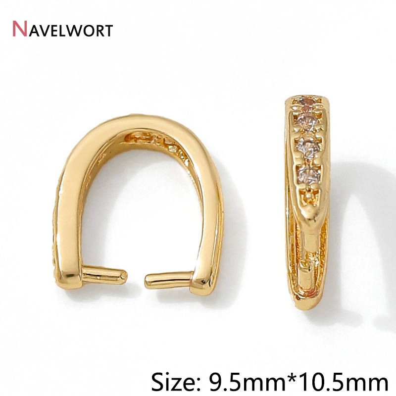 Ganci per pendenti in ottone p - Gold Plated Jewelry recensione e prezzo