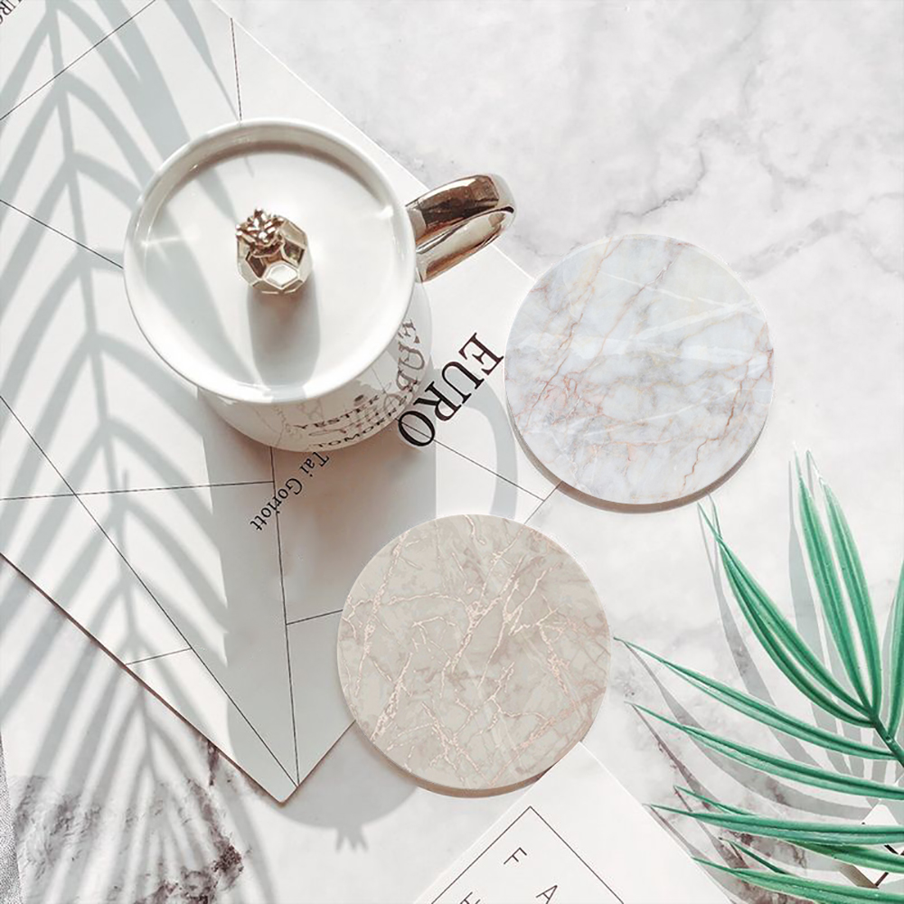 Sottobicchieri in ceramica ass - Marble Coaster Set recensione e prezzo