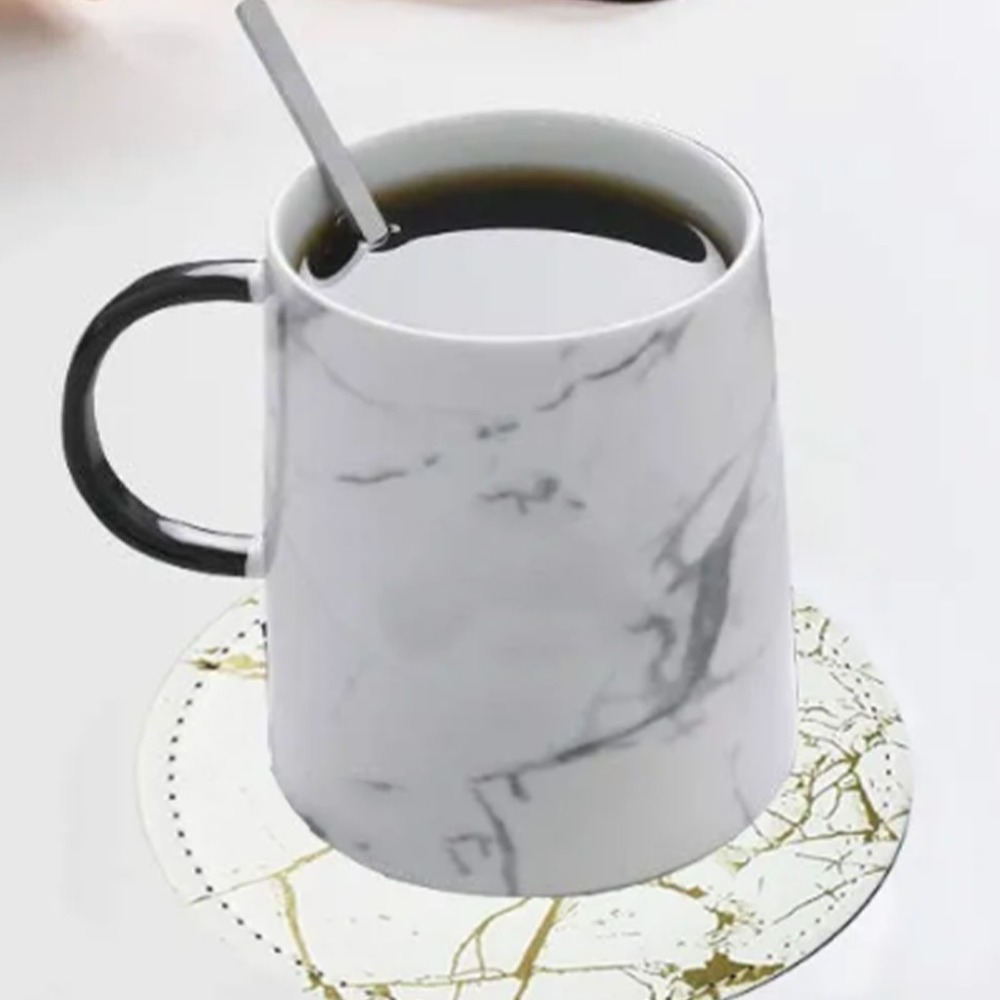 Set di 7 sottobicchieri in pel - Marble Coaster Set recensione e prezzo