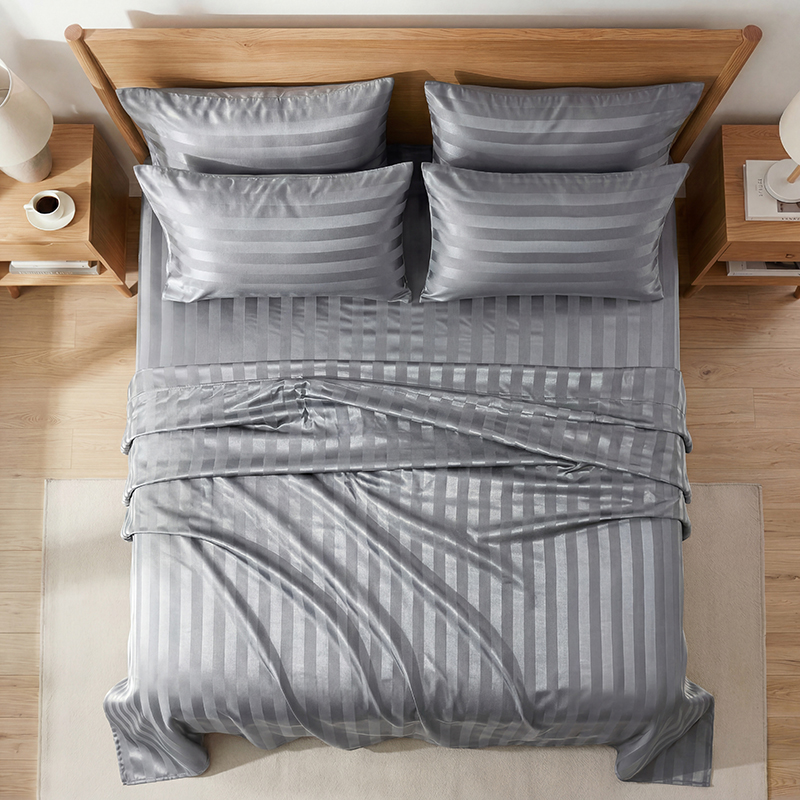 Set di Lenzuola in Raso a Righ - Silk Pillowcase recensione e prezzo